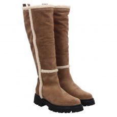  Fraipe Veloursleder-Chelsea in braun für Damen