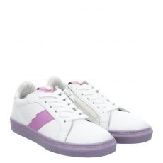  Copenhagen Kids, Off Court, Glattleder-Sneaker in weiß für Kinder