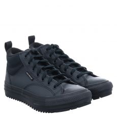  Converse, Malden Street Boot, Kunstleder-Schnürstiefel in schwarz für Herren