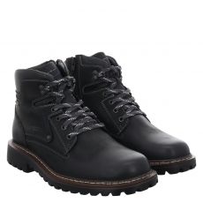  Josef Seibel Fettleder-Winterboots in schwarz für Herren