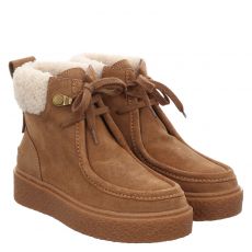  See By Chloé, Jille, Veloursleder-Schnürstiefel in braun für Damen