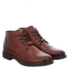  Bugatti Glattleder-Schnürstiefel in braun für Herren