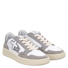  Gio+ Glattleder-Sneaker in weiß für Herren