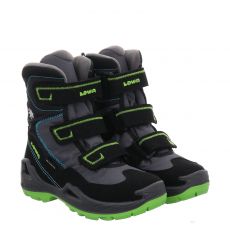  Lowa, Milo Gtx Hi, High-Tech-Winterstiefel in schwarz für Kinder