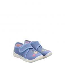  Superfit Textil-Hausschuh in blau für Kinder