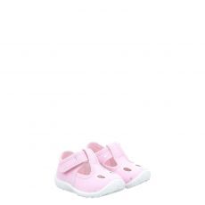  Superfit, Rot, Textil-Hausschuh in rosé für Kinder