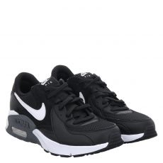  Nike, Air Max Excee, Glattleder-Sneaker in schwarz für Damen