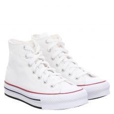  Converse, Chuck Taylor All Star Eva Lift, Leinen-Halbschuh in weiß für Kinder