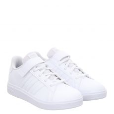  Adidas, Grand Court 2.0 El K, High-Tech-Sneaker in weiß für Kinder