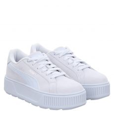  Puma, Karmen, Veloursleder-Sneaker in grau für Damen
