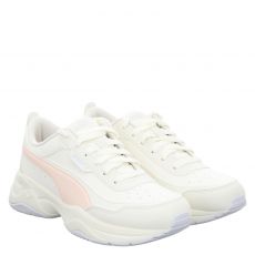  Puma, Cilia Mode, Glattleder-Sneaker in cremeweiß für Damen