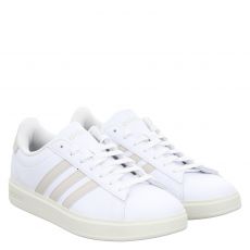  Adidas, Grand Court 2.0, Kunstleder-Sneaker in weiß für Herren