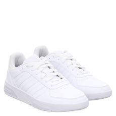  Adidas, Courtbeat, Kunstleder-Sneaker in weiß für Herren
