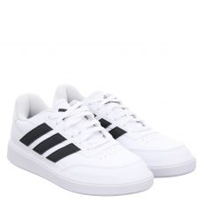  Adidas, Courtblock, Kunstleder-Sneaker in weiß für Herren