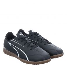  Puma, Vitoria It Jr, Kunstleder-Sportschuh in schwarz für Kinder