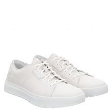  Timberland, Maple Grove Low Lace-up, Nubukleder-Sneaker in weiß für Herren