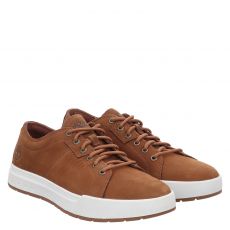  Timberland, Maple Grove Low Lace-up, sportiver Nubukleder-Schnürer in braun für Herren