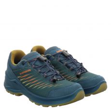 Lowa, Zirro Xii Gtx Lo Jr, Textil-Wanderschuh in blau für Kinder