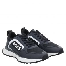 Hugo Boss, Jonah_runn_merb, Textil-Sneaker in blau für Herren