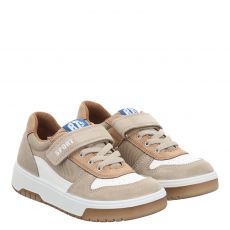  Imac, Blanco, Veloursleder-Sneaker in beige für Kinder