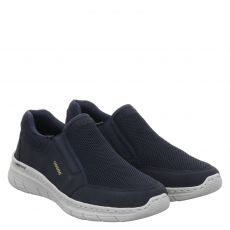  Rieker Slipper in blau für Herren