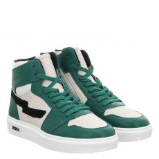  Jopper Glattleder-Sneaker in grün für Kinder