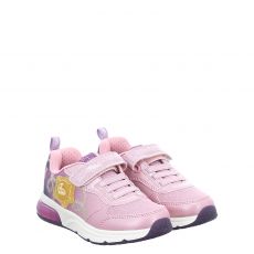  Geox, Spaceclub, Textil-Sneaker in rosa für Kinder