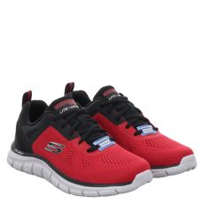  Skechers, Track Broader, Textil-Sneaker in rot für Herren
