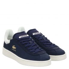  Lacoste, Baseshot Prm 124 1 Sma, Nubukleder-Sneaker in blau für Herren