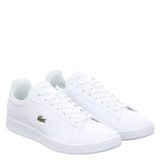  Lacoste, Carnaby Set 224 6 Sma, Glattleder-Sneaker in weiß für Herren