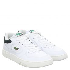  Lacoste, Lineset 223 1 Sma, Kunstleder-Sneaker in weiß für Herren