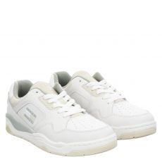  Tommy Hilfiger, Tjm Logo Execution Basket, Glattleder-Sneaker in weiß für Herren