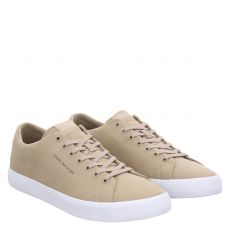  Tommy Hilfiger, Th Hi Vulc Low Canvas, Textil-Sneaker in beige für Herren