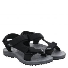  Jack Wolfskin, Wave Breaker M, Sandalen in schwarz für Herren