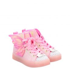  Skechers, Twi-lites2.0, Textil-Halbschuh in rosé für Mädchen