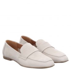  Schuhengel klassischer Nubukleder-Slipper in grau für Damen