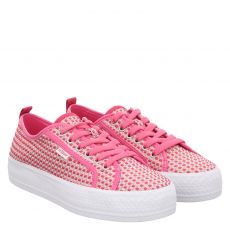 S.OLIVER SCHUHE, WOMEN LACE-UP, ROT 