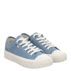  Palladium, Palla Ace Canvas, Textil-Sneaker in blau für Damen
