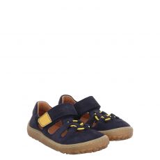  Froddo Veloursleder-Sandale in blau für Kinder