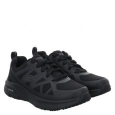  Skechers, Arch Fit, High-Tech-Arbeitsschuh in schwarz für Herren