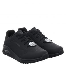  Skechers, Uno Sr-srutal, High-Tech-Arbeitsschuh in schwarz für Herren