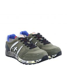  Premiata, Sky, Veloursleder-Sneaker in grün für Kinder