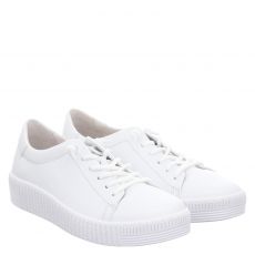 Gabor Glattleder-Slip-On in weiß für Damen