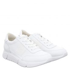  Paul Green, 0075-5334-015, Glattleder-Sneaker in weiß für Damen