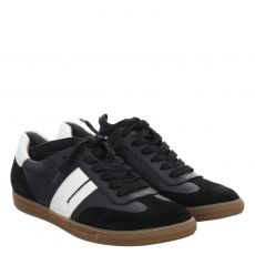 Paul Green Glattleder-Sneaker in schwarz für Damen