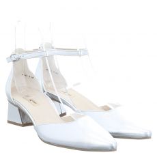  Paul Green, 0075-3820-025, Glattleder-Pumps in silber für Damen