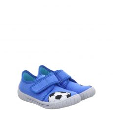  Superfit, Bill, Textil-Hausschuh in blau für Kinder