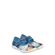  Superfit, Bonny, Textil-Hausschuh in blau für Kinder