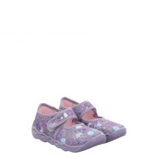  Superfit, Bubble, Textil-Hausschuh in lila für Kinder