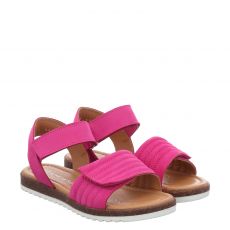  Schuhengel, Daisy, Nubukleder-Sandale in pink für Kinder